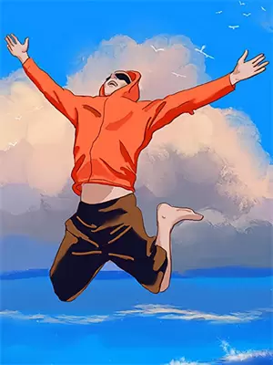 三星抱月,以符证道 东海有鱼