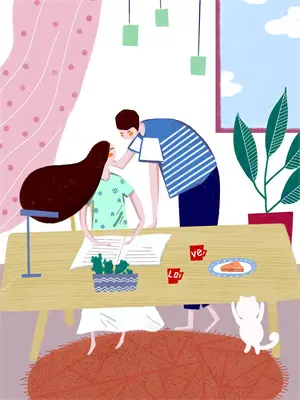 为了应付家人催婚找个假女朋友