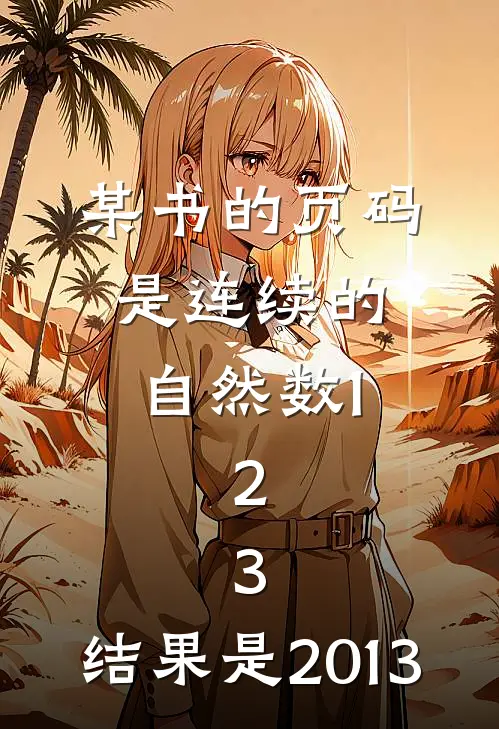 某书的页码是连续的自然数1,2,3...结果是2013